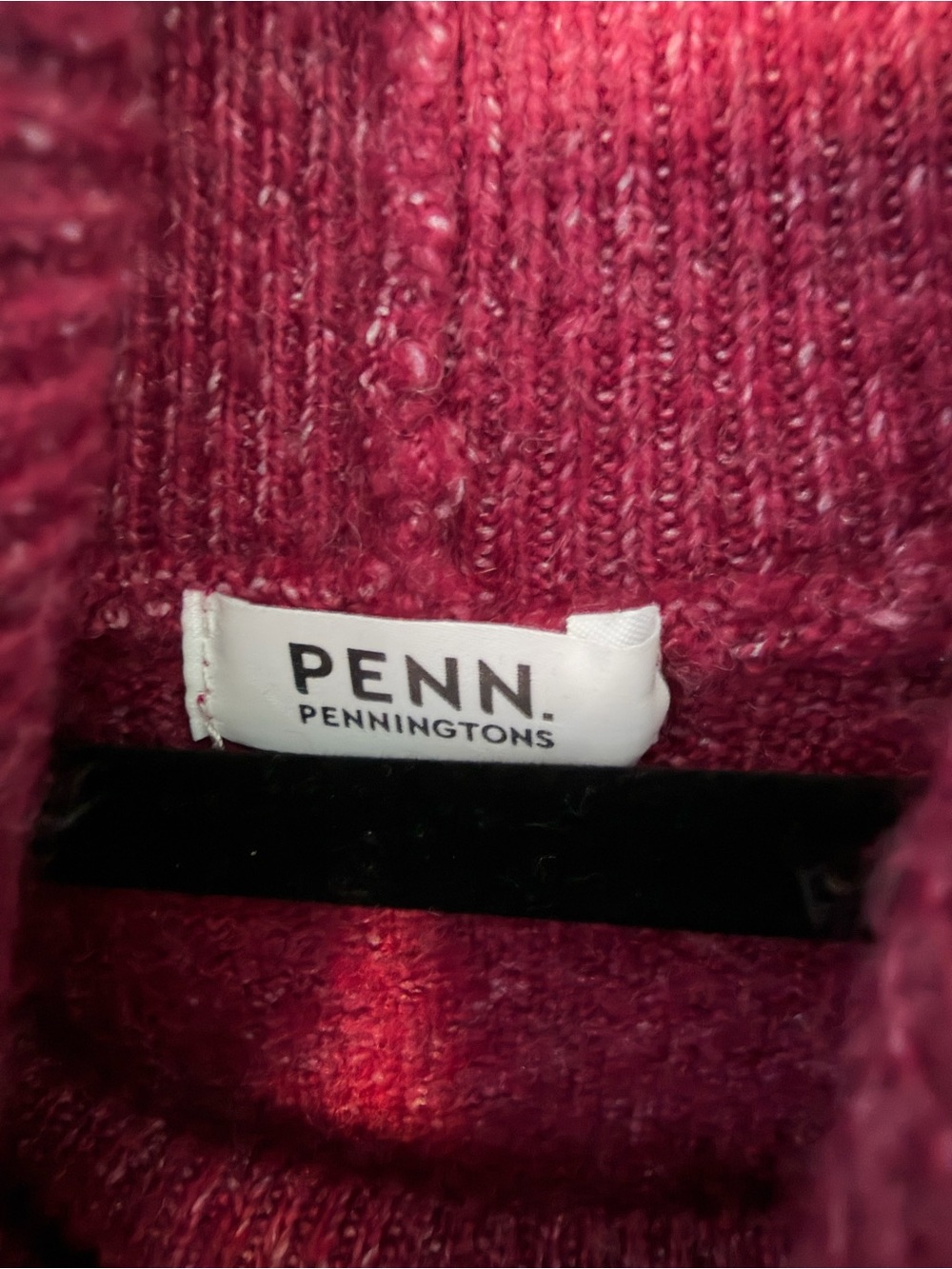 Penningtons Raspberry Cowl Neck Sweater - Picture 5 of 9